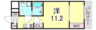 セレニテ甲子園Iの物件間取画像